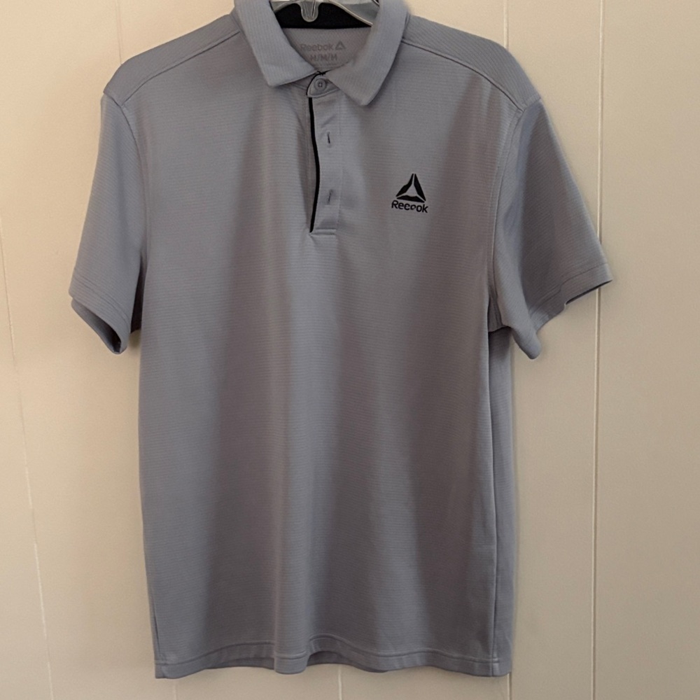 Reebok Men's Polo Shirt in Light Gray